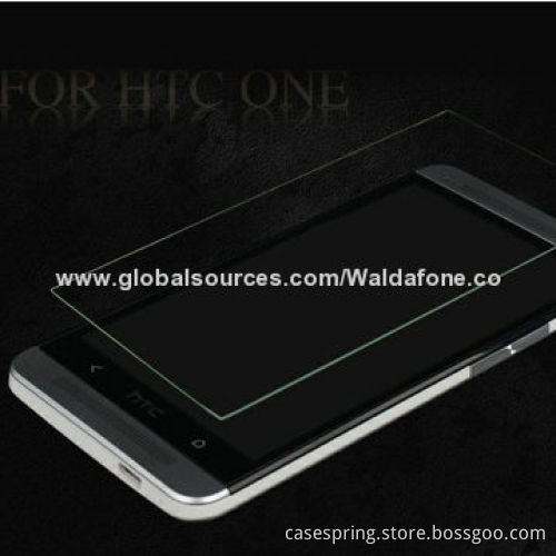 Tempered-glass screen protector for HTC ONE M7